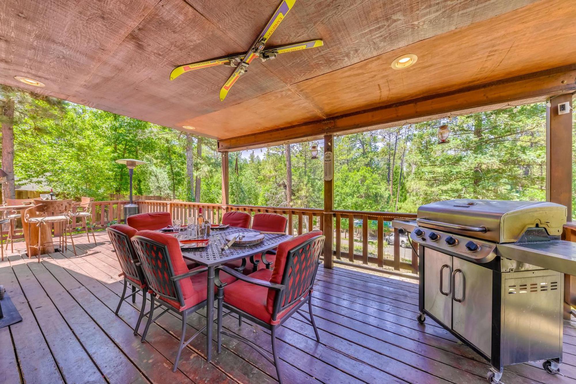 Unique Bear Country Cabin In Ruidoso With Hot Tub! Extérieur photo